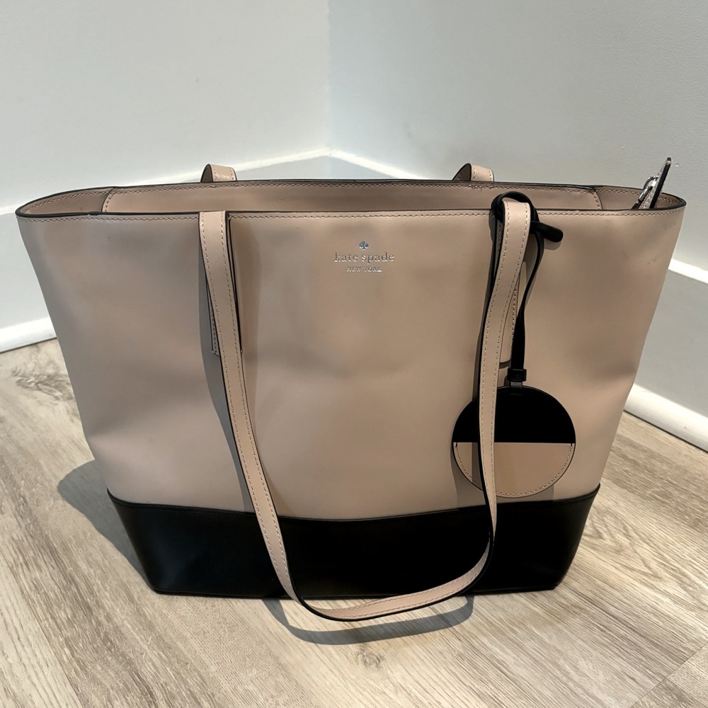 Kate Spade Tote Bag - Dusty Pink / Black